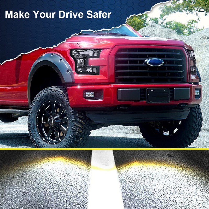 G-PLUS Headlights Assembly, Compatible with 2015 2016 2017 Ford F150
