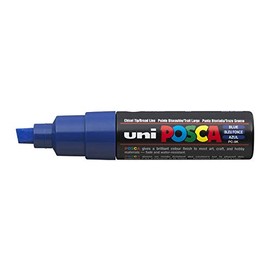 Posca UNI-BALL MARKER PEN PC-8K BLUE - SINGLE PEN