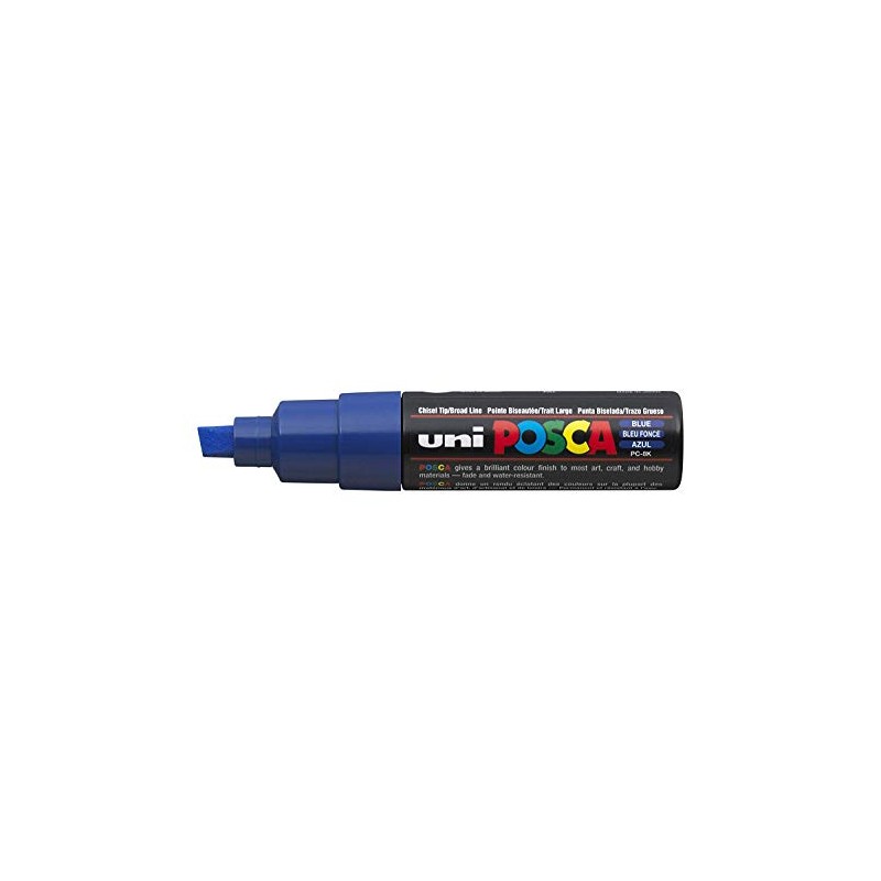 Posca UNI-BALL MARKER PEN PC-8K BLUE - SINGLE PEN