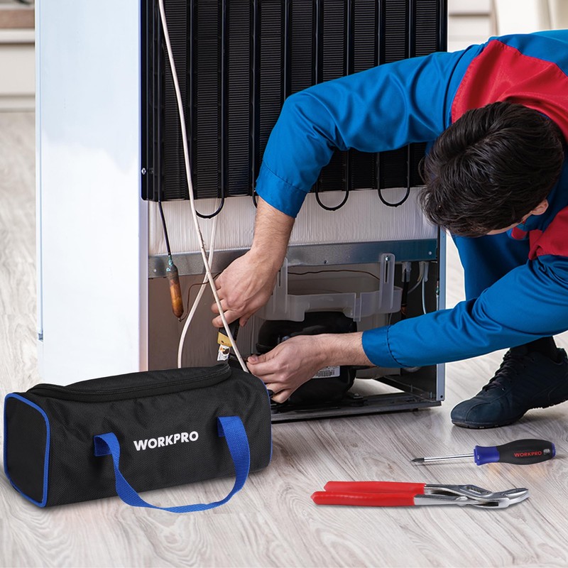 Workpro Tool Bag, Tool Bag, Storage Bag, Large Storage, 1680D