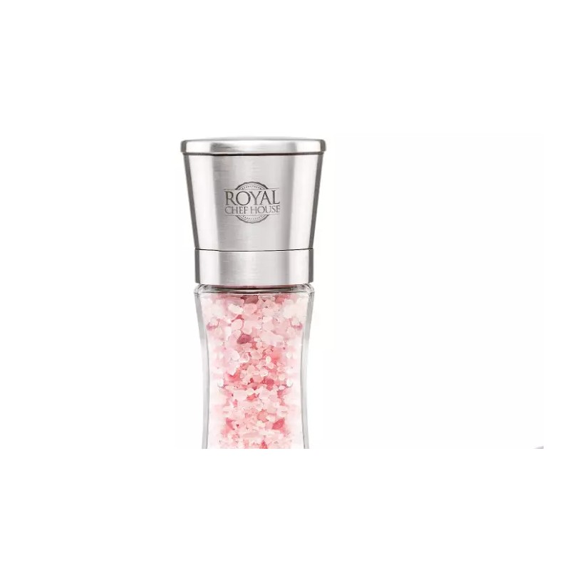 Royal Chef House Himalayan pink Salt Grinder. 7.05 OZ( PACK