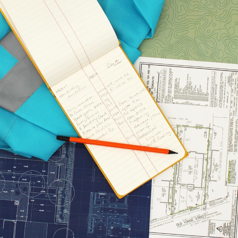 Exacompta - Ref 2106Z - Chartwell Casebound Field Survey Book