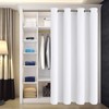BGment Room Darkening Curtains 84 Inch Length for Closet Door,