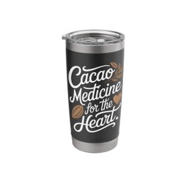 Cacao Ceremony Participant Sacred Plant Ritual Heart-Opening Stainless Steel Insulated Tumbler