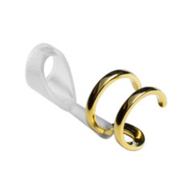 Deafmetal Double Hearing Aid Clip Cuff & Silicone Holster Attachment - Fits All Amplifiers & BTE Cochlear Implant Processors - Keep Devices Secured - Gold - 1 Ear