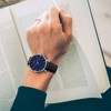 BUREI Classic Men Wrist Watch Ultra Thin Case Minimalist Analogue