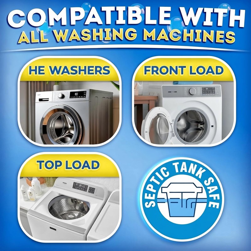 Washing Machine Cleaner Tablets,Washer Cleaner & Descaler,24 Pack