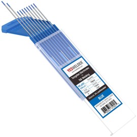TIG Welding Tungsten Electrode 2% Lanthanated 1/16" x 7" (Blue, EWLa-2) 10-pk YESWELDER