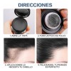 Polvo Para Volumen Cabello Maquillaje Fibra Capilar Cubre Ra