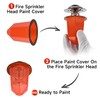 OROILUPU 30 Pcs Fire Sprinkler Covers with Magnet Fire Sprinkler