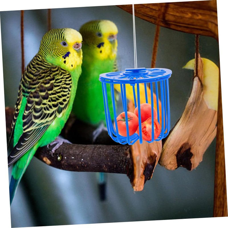 CIYODO Small Bird Feeder Basket 12 Pack Bird Cage Accessory