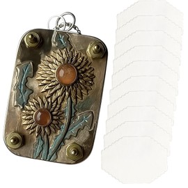 JazRvr Blumenpresse 11-teiliges Set, Blumenpresse Kinder, Pflanzenpresse für kreative Bastelprojekte, Kompaktes DIY Werkzeug für Naturliebhaber, Ideal für Familienaktivitäten und Geschenke