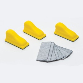 Eastwood 15 Pack Mini PSA Sanding Block Kit 240 400 600 Grit