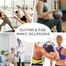 ELUTONG Cute Pilates Socks with Grip Anti-Slip Ruffle Grippy Socks Yoga Barre Dance Workout Hospital for Woman