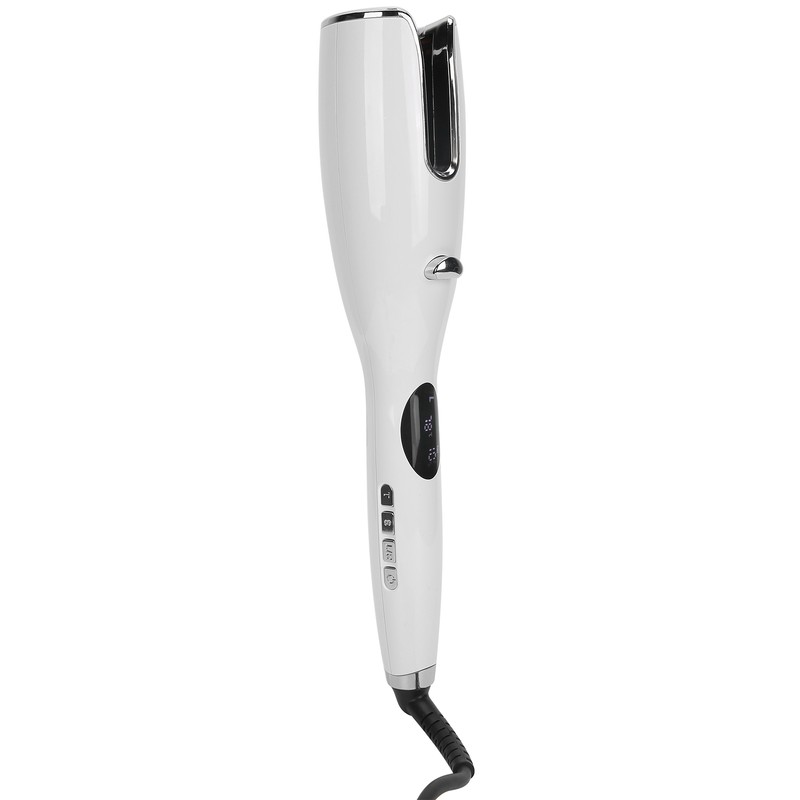 Automatic Hair Curling Iron AntiScald Portable LCD Hair Curling Wand