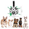 UrbanX Dog Toys Soccer Ball with Interactive Pulling Tabs, Dog