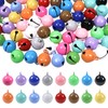 Toaob 64 Pieces Bells Metal Bells 14 mm Colourful for
