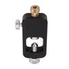 Aluminium Alloy Diving Oxygen Cylinder Refill Adapter Black Anti Rust