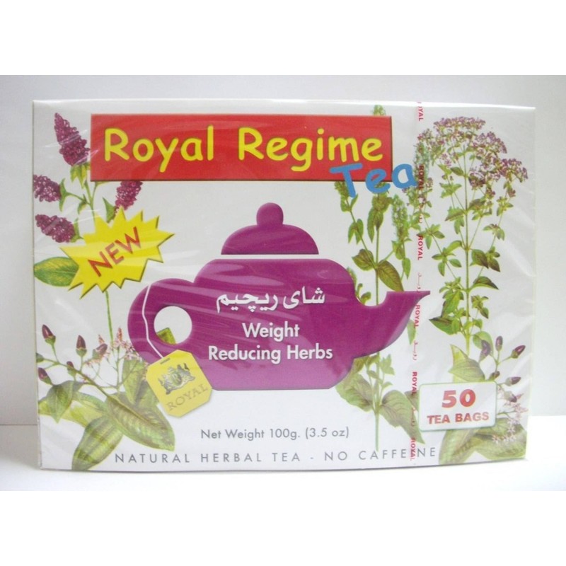 2 Packs of Royal Regime Tea 50 Sachets (total 100