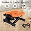 Lixada Stair Stepper for Exercises, Mini Stepper with Resistance Band