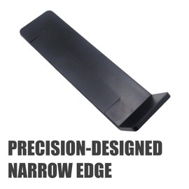 Soundspire Tremolo Stability Kit - Bridge Shim & Locking Nut Set for Floyd Rose Guitars (Hardened Black Alloy)