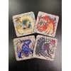 Handmade Set Of 4 square neoprene Monster Hunter crest Coasters