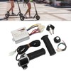 24V 500W Electric Bike Controller Throttle Grip with Square Screen