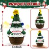 Zetckzilv Christmas Stocking Stuffers Funny Handmade Crochet Christmas Tree
