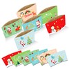 L7HWDP 24 Pieces Christmas Coffee Cups Sleeves Tea Cups Sleeves