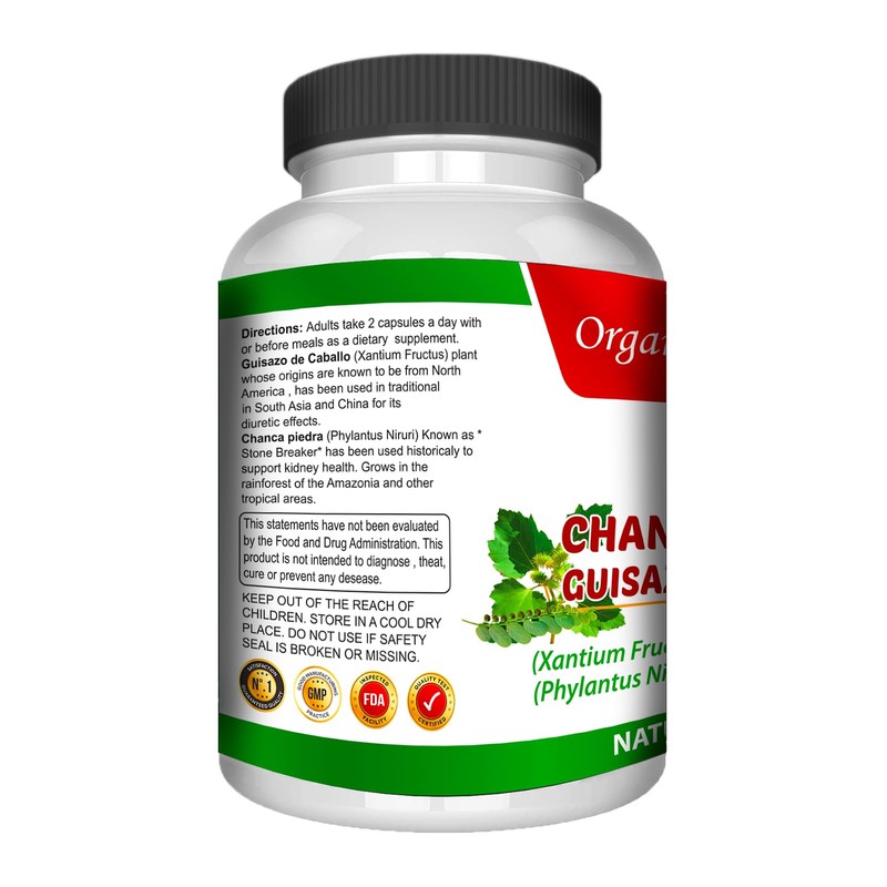 Guisazo de Caballo and Chancapiedra by Life Naturals 120 caps