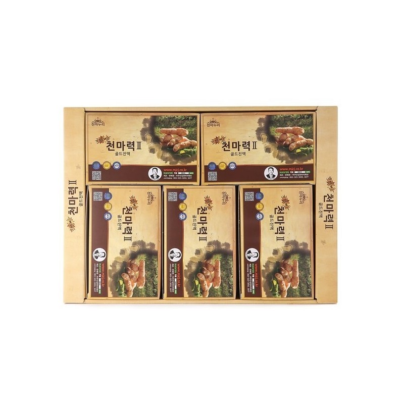 New Cheonmapo2 Gold Essence 80mlx30 Packets/Muju Gastrodia Elata Directly Cultivated