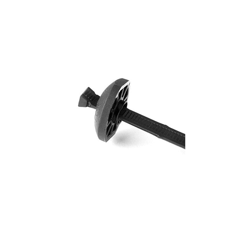 Hellermann Tyton 132-00011 Button Head Tie, 105lb, 15.0", Max Bundle