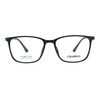 Optical Quality Classic Thin Plastic Rectangular Eye Glasses Frame Shiny