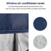 Qualward Window Air Conditioner Cover for Outside Unit, AC Covers