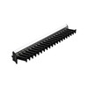 Brixwell QIL1-004 Tie Rack, 20 Hook with 3/4" Extension Slide