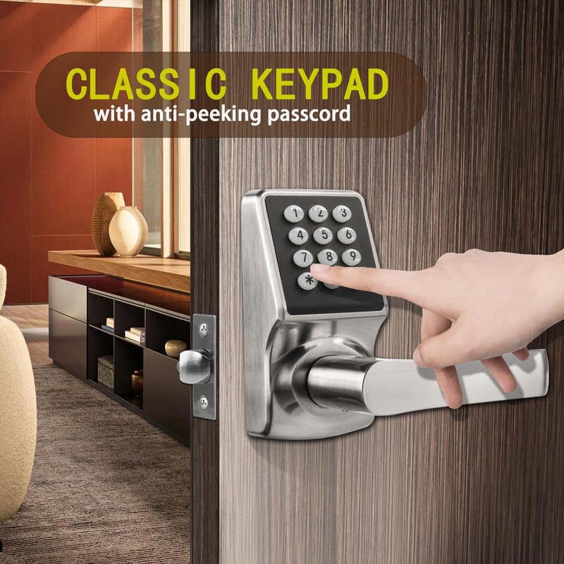 Keyless Entry Door Lock with Keypad - Digital Door Lock