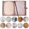 Phoenix Myth Embossed Scrapbook – 124-Page Retro-Style DIY Memory Photo