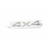 4x4 Decal - 1997-2004 Dodge Dakota - (Color: Silver)