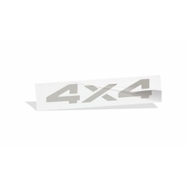 4x4 Decal - 1997-2004 Dodge Dakota - (Color: Silver)