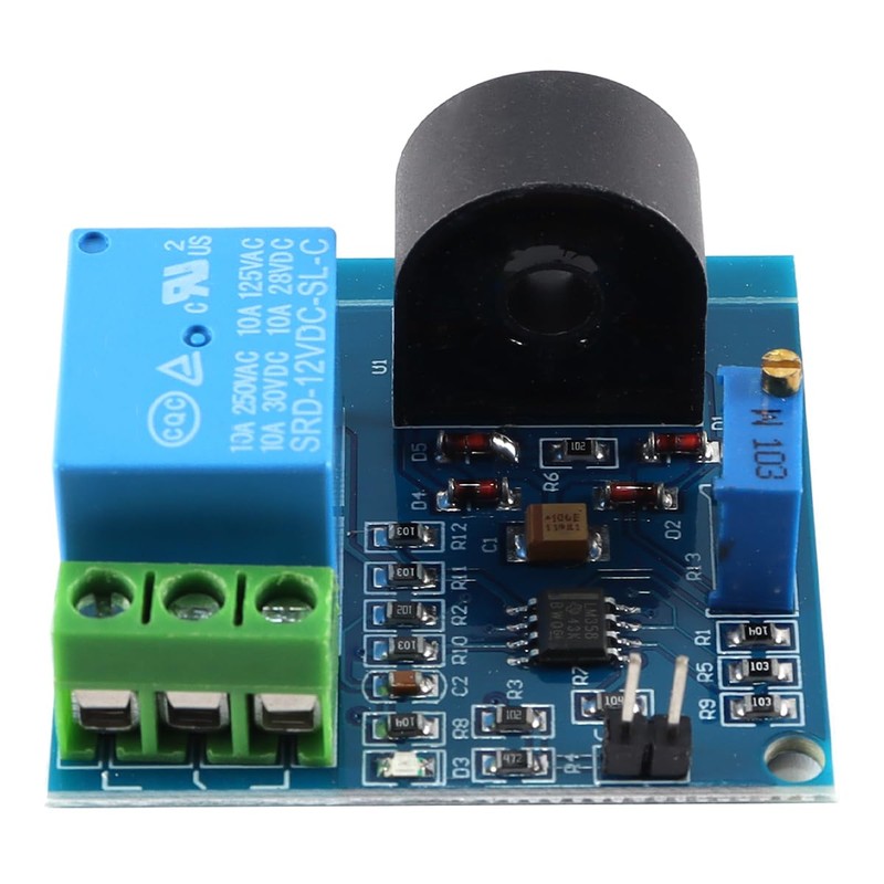 DollaTek 2 12v 5a Ac Current Sensor Relay Module Adjustable