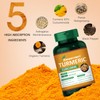 Turmeric Curcumin 1800mg with 95% Curcuminoids & Black Pepper –