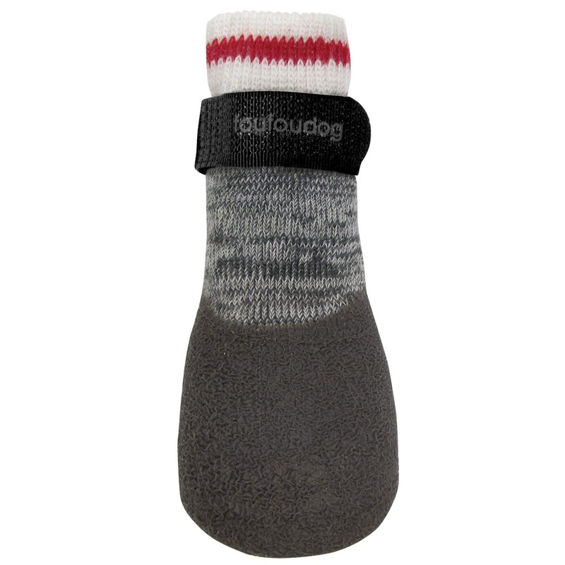 FouFou Dog 61514 2017 Heritage Rubber Dipped Socks, X-Large