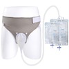 Wearable Urine Collection Bag Condom Catheters for Men, Reusable Portable