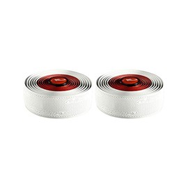 Lizard Skins - DSP Dual Bar Tape 2.5mm , Red/White, One Size