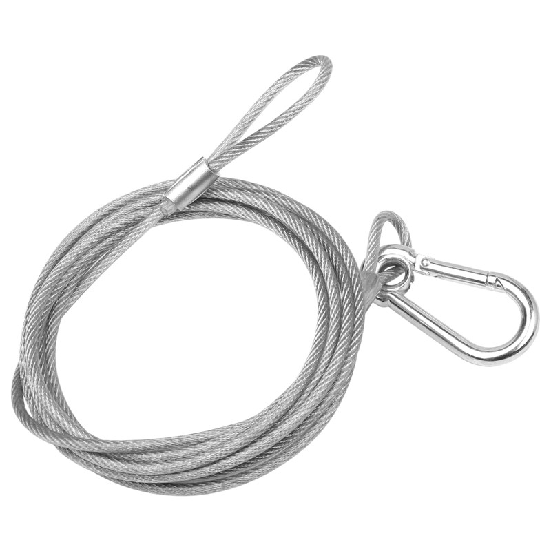 Mad Owl Safety Rope Fixing Device, Stage Light Safety Cable,Transparent