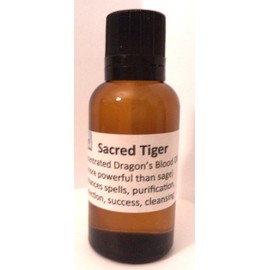 Sacred Tiger Dragon's Blood 100% Concentrated Liquid Incense 30ml (1 Oz.)