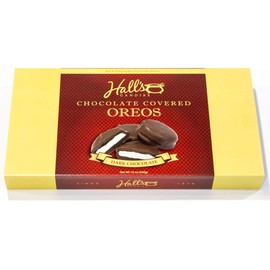 Hall's Candies Dark Chocolate Covered OREO® Cookies, 12oz.
