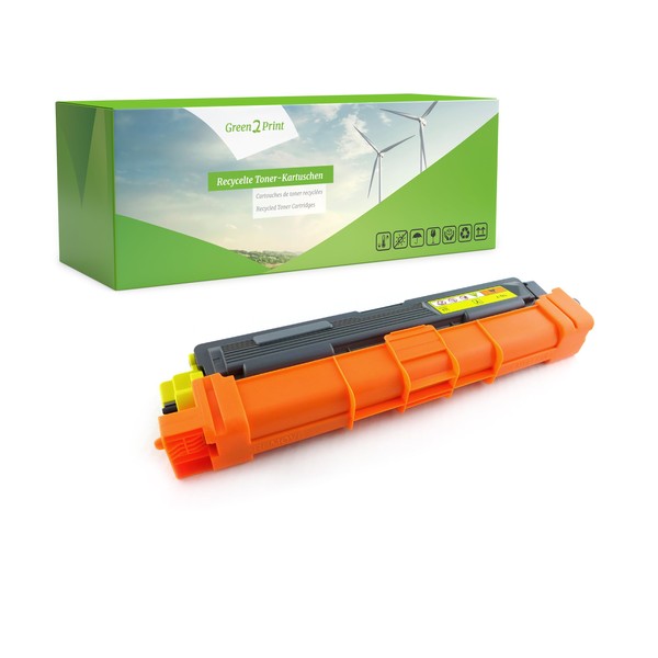 Green2Print Toner yellow 1400 pages replaces Brother TN-241Y Toner cartridge