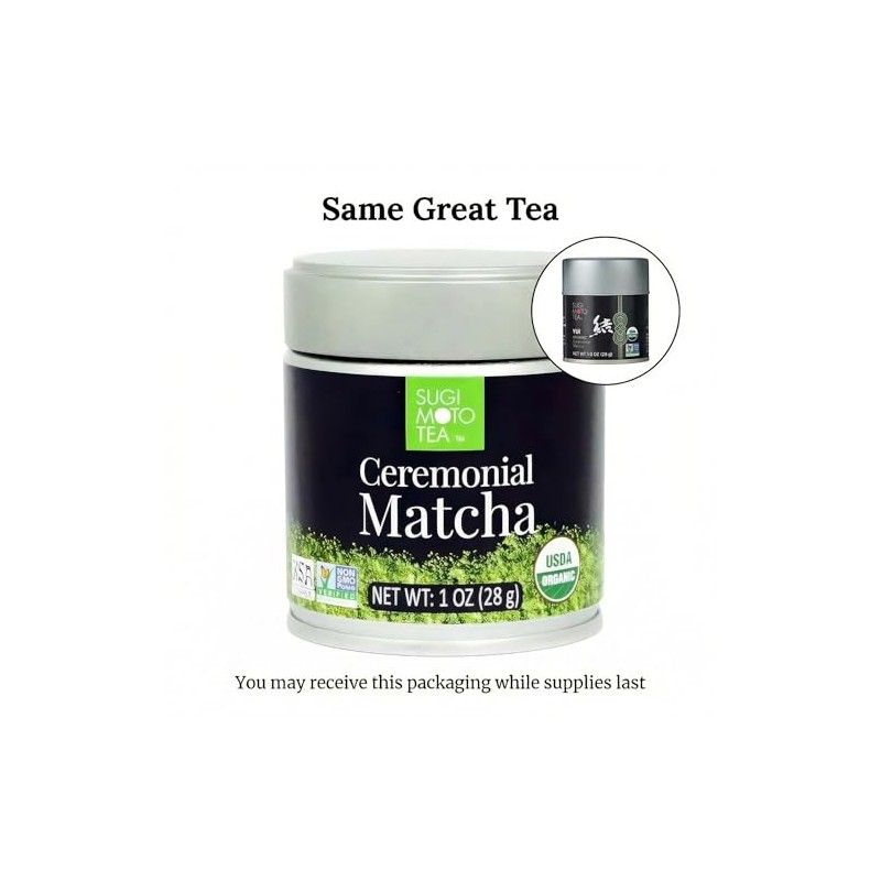 Sugimoto Tea Company Matcha ceremonial orgánica, 1 oz