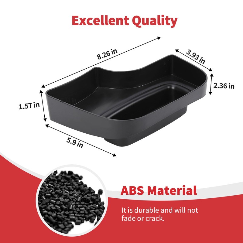 Linskip Center Console Organizer Compatible with Dodge Durango 2014 2015